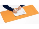 Sigel Schreibunterlage Einrollbar 80 x 30 cm, Gelb-grau