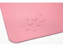 Sigel Schreibunterlage Einrollbar 80 x 30 cm, Rosa-silber