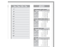 Sigel Schreibunterlage protect, 410 x 595 mm mit Kalender &amp; Planer