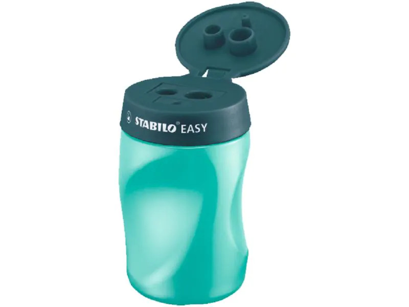 STABILO Spitzer EASYsharpener 3 in 1 für Linkshänder Petrol
