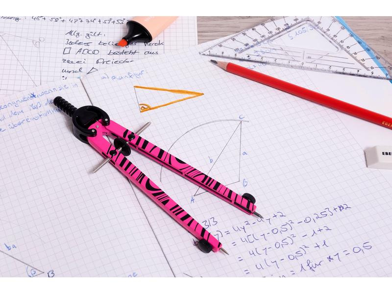 Eberhard Faber Schnellverstellzirkel Ø 39 cm, Neon Pink