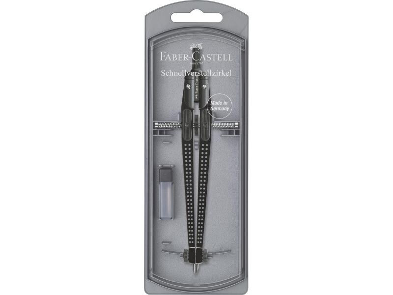 Faber-Castell Schnellverstellzirkel Grip 2001 Schwarz