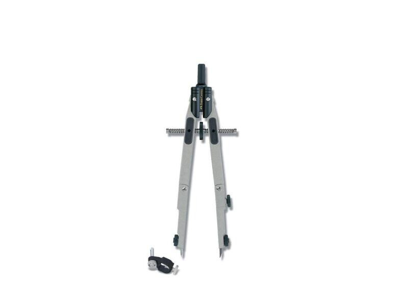 Faber-Castell Schnellverstellzirkel mit Gelenk 4.0 mm, Zapfen