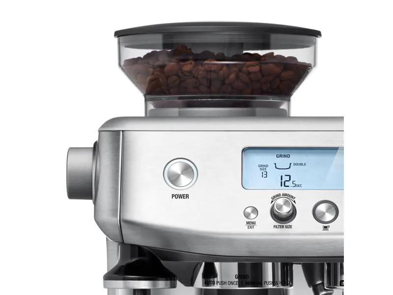 Sage Siebträgermaschine Barista Pro Silber
