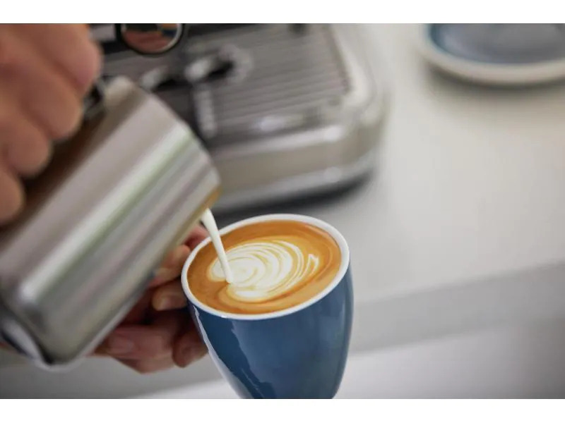 Sage Siebträgermaschine Barista Pro Silber