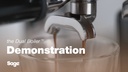 Sage Siebträgermaschine Dual Boiler Silber