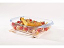 Pyrex Auflaufform 30 x 20 cm Eckig, Transparent