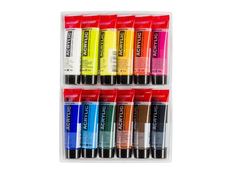 Amsterdam Acrylfarbe Landscape 12 Tuben à 20 ml