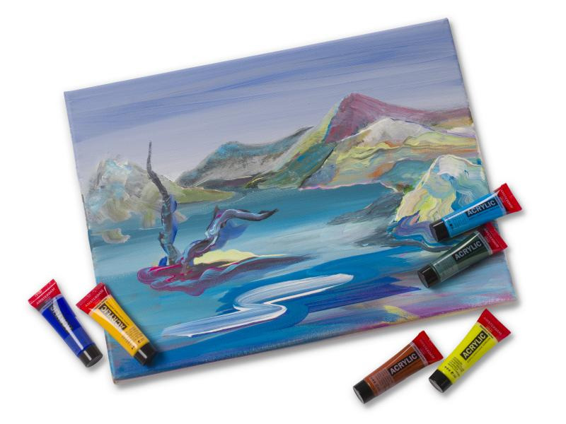 Amsterdam Acrylfarbe Landscape 12 Tuben à 20 ml