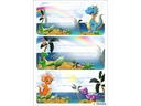 Herma Stickers Schuletiketten Dinos