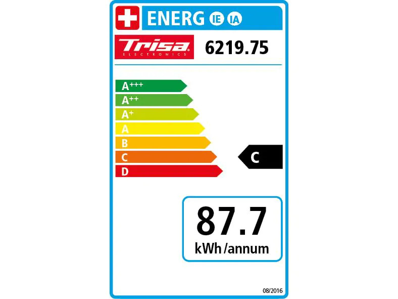 Trisa Siebträgermaschine Barista Plus Silber