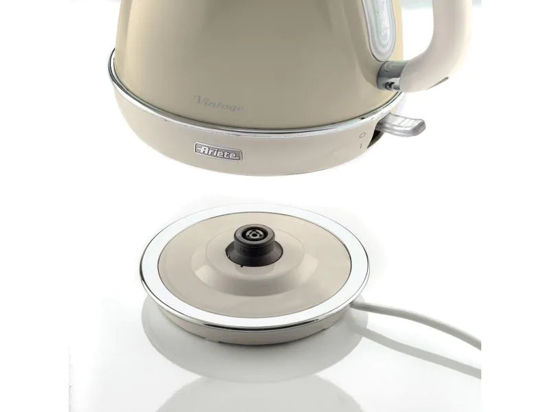 Ariete Wasserkocher Vintage  1.7 l, Beige
