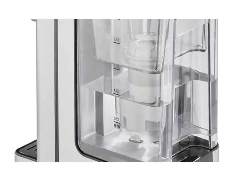 Caso Turbo Heisswasserspender HW660 2.7 l, Hellgrau/Schwarz