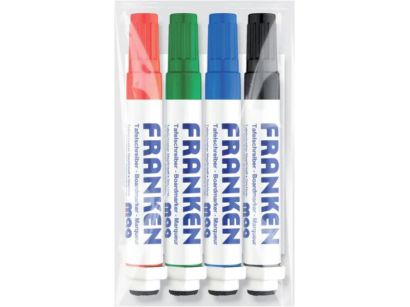 Franken Whiteboard-Marker Mag Write 1- 3 mm, Sortiert