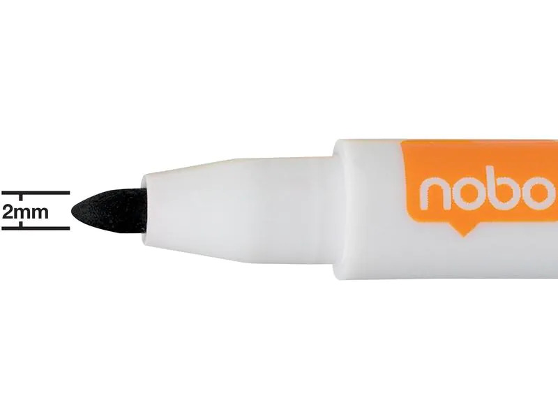 Nobo Whiteboard-Marker 6 Stück Assortiert