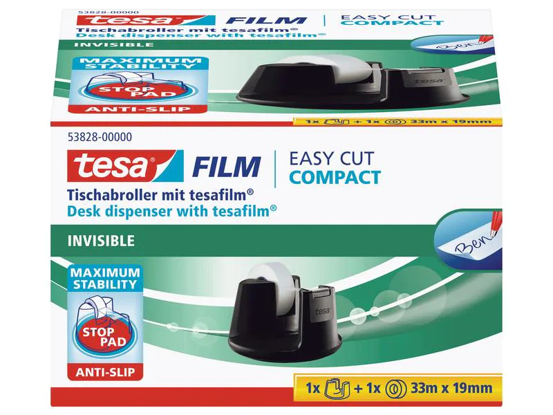 tesa Tischabroller Easy Cut Compact