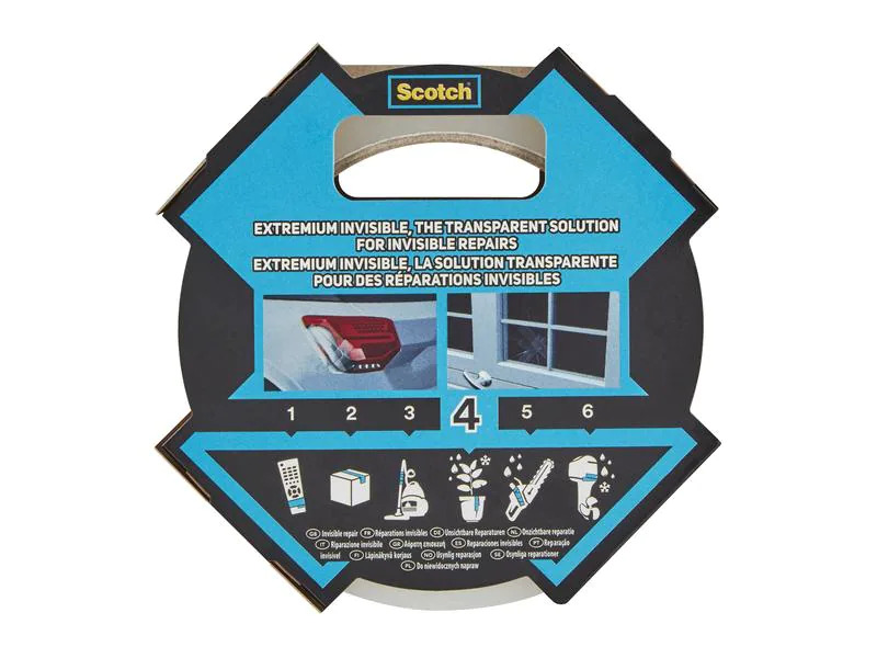 3M Gewebeband Scotch Extremium INVISIBLE 48 mm x 20 m, Klar