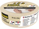 3M Malerabdeckband Scotch Classic 3650 36 mm x 50 m, Beige