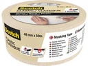 3M Malerabdeckband Scotch Classic 4850 48 mm x 50 m, Beige