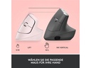Logitech Ergonomische Maus Lift Rose