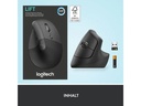 Logitech Ergonomische Maus Lift for Business Graphite
