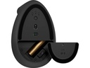 Logitech Ergonomische Maus Lift for Business Left Graphite