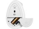 Logitech Ergonomische Maus Lift for Business Off-white