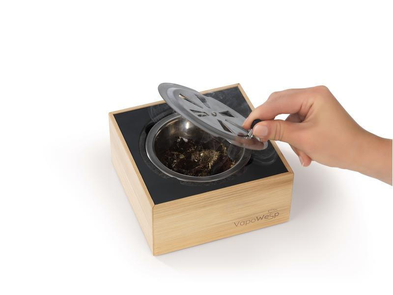 VapoWesp Räucherbox, Hellbraun