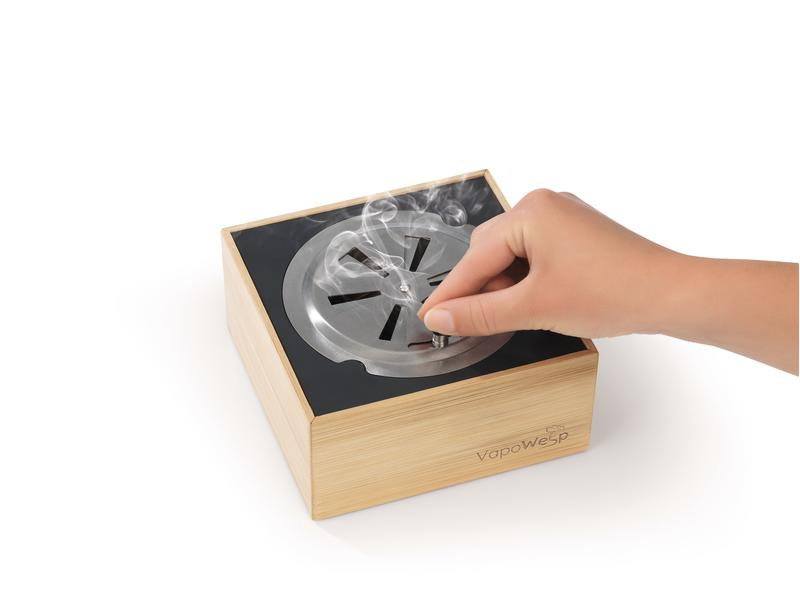 VapoWesp Räucherbox, Hellbraun