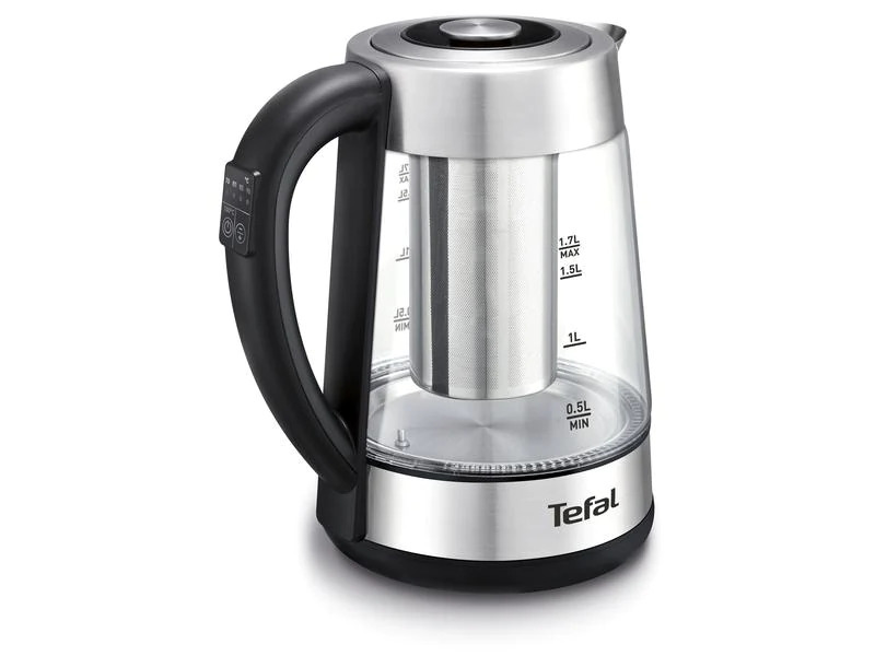 Tefal Wasserkocher BJ750D10 1.7 l, Schwarz/Silber