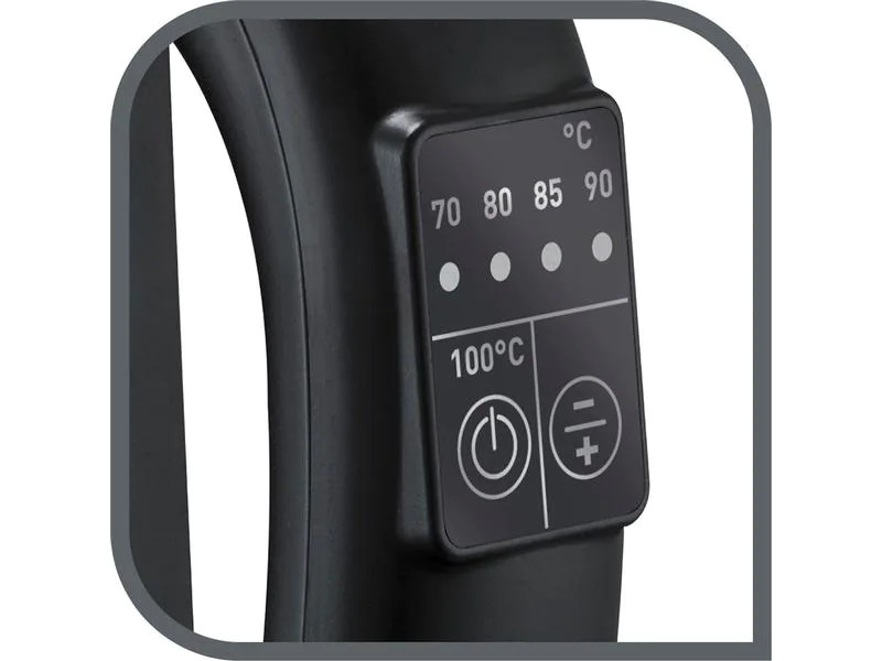 Tefal Wasserkocher BJ750D10 1.7 l, Schwarz/Silber
