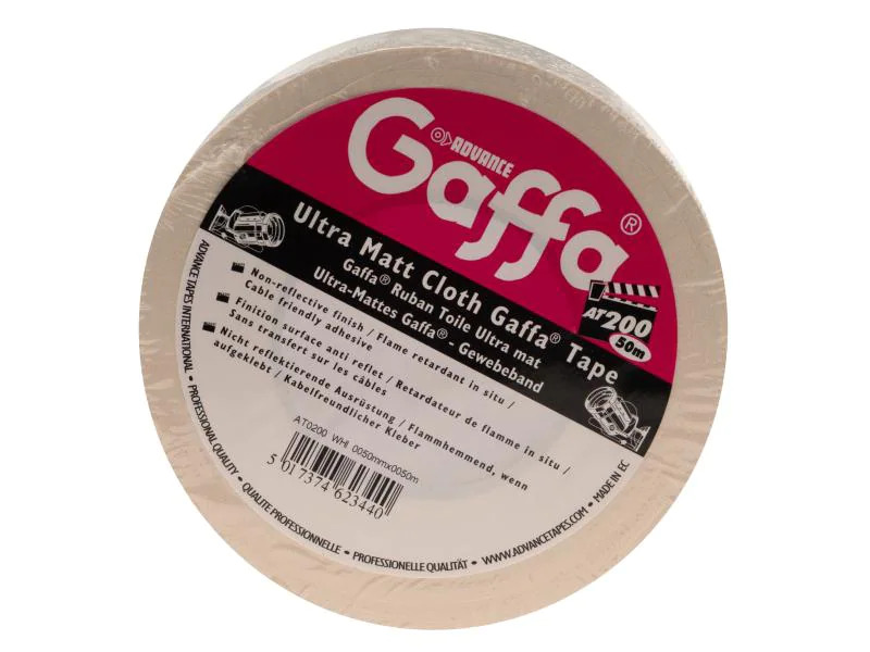 Advance Gaffa Tape AT200 50 mm x 50 m, Weiss