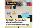 Scotch Doppelseitiges Klebeband 12 mm x 33 m, Transparent