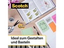 Scotch Doppelseitiges Klebeband 12 mm x 33 m, Transparent