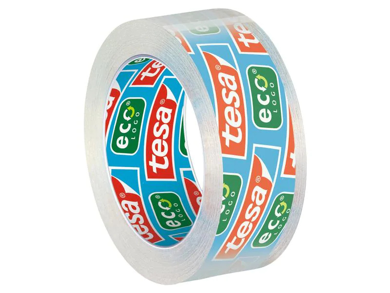 tesa Klebeband Eco&amp;Clear 15 mm x 10 m, Transparent