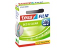 tesa Klebeband Eco&amp;Clear 19 mm x 33 m, Transparent