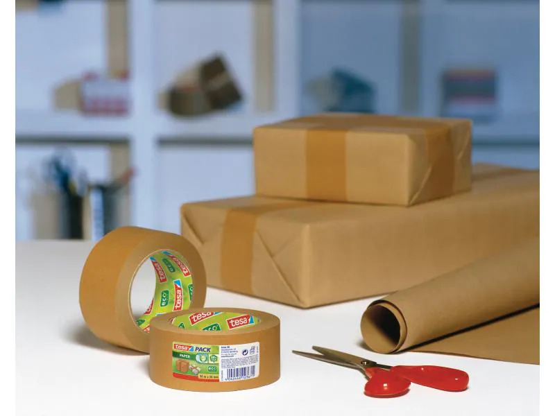 tesa Klebeband ecoLogo 50 mm x 50 m, Braun