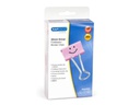 Rapesco Papierklemme Foldback Emojis 32 mm, Rosa