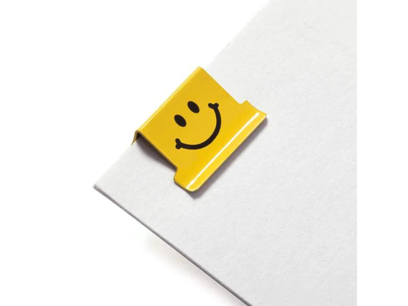 Rapesco Papierklemme Supaclip 40 Nachfüllklammern Emojis, Gelb