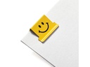 Rapesco Papierklemme Supaclip 40 Nachfüllklammern Emojis, Gelb