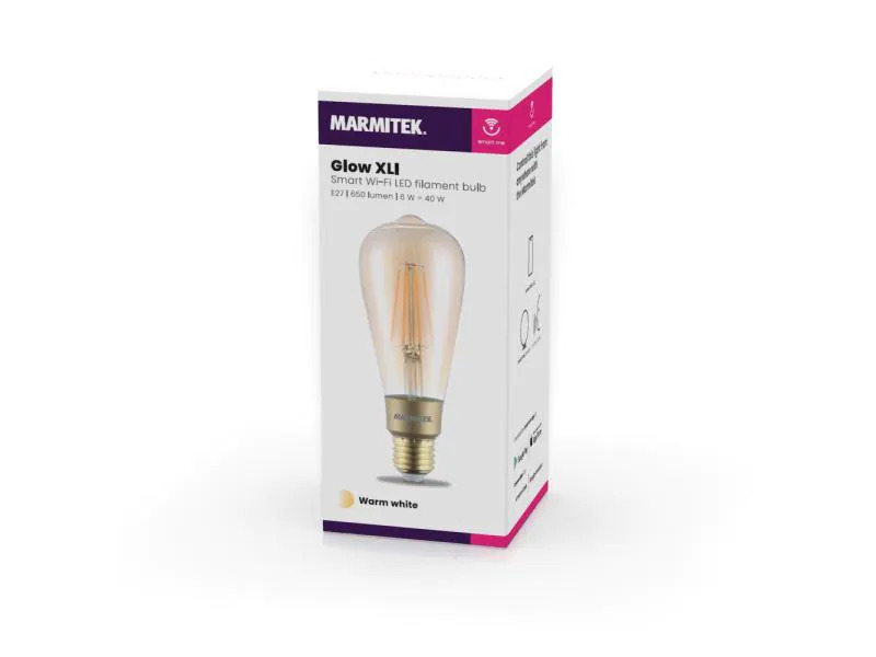 Marmitek Leuchtmittel Smart me GLOW XLI 6W, E27