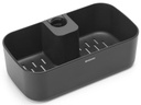 Brabantia Duschmittelhalter 13.3 x 24.4 cm, Schwarz