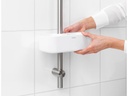 Brabantia Duschmittelhalter 13.3 x 24.4 cm, Weiss