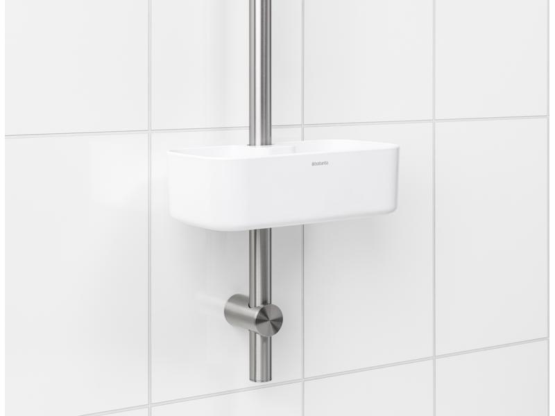 Brabantia Duschmittelhalter 13.3 x 24.4 cm, Weiss