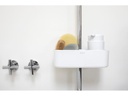 Brabantia Duschmittelhalter 13.3 x 24.4 cm, Weiss