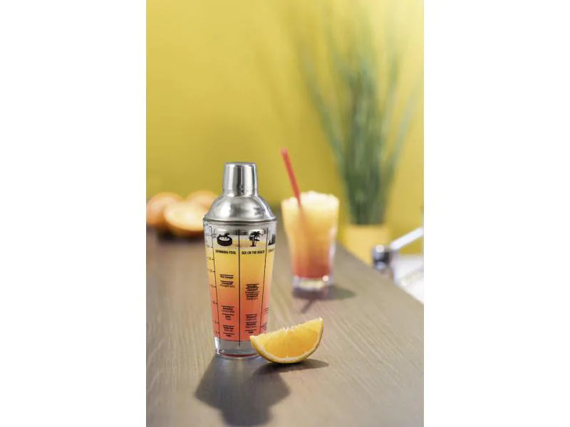 Xavax Drink Mixer Cocktail-Shaker 0.4 l, Transparent