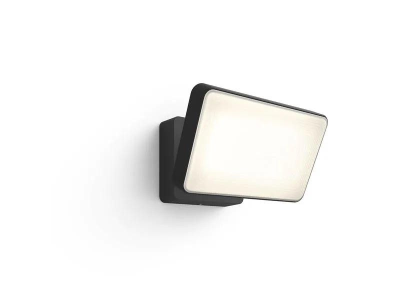 Philips Hue Aussenstrahler White, Welcome, Schwarz