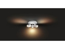 Philips Hue Badezimmerleuchte White Ambiance Adore, 3 x GU10, Weiss, BT