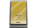 Creativ Company Stempelkissen Ink Pad, 9 x 6 x 2 cm Gold