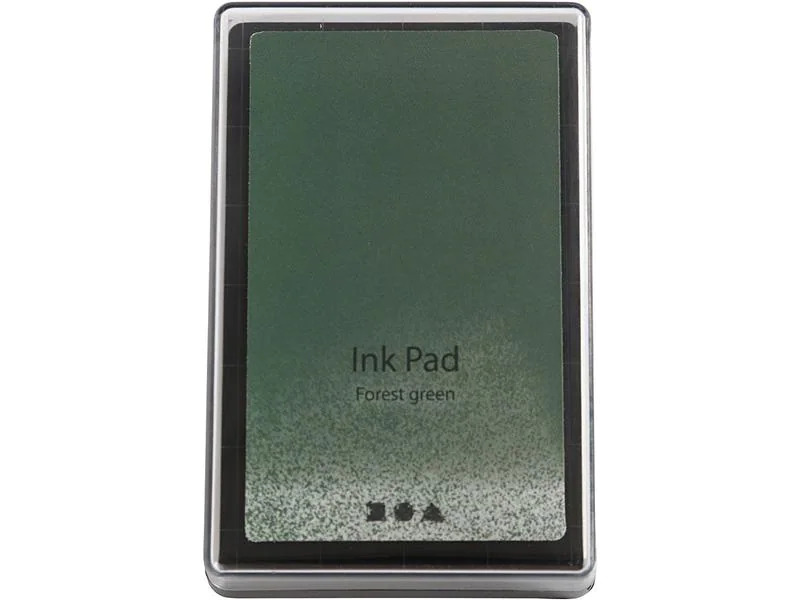 Creativ Company Stempelkissen Ink Pad, 9 x 6 x 2 cm Lindgrün